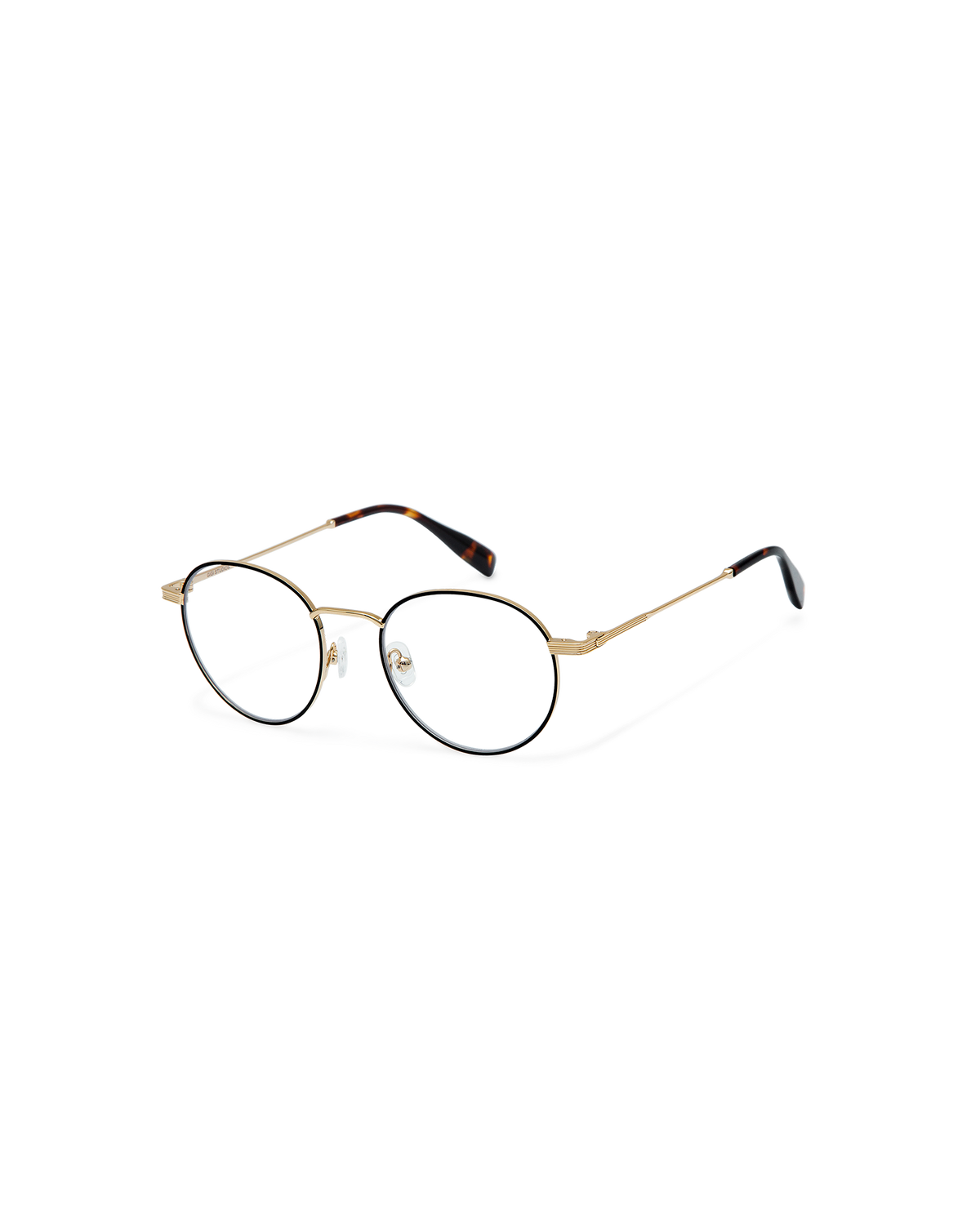QUARTZ: Redondas Metal Noir optical glasses by GIGI STUDIOS 10530