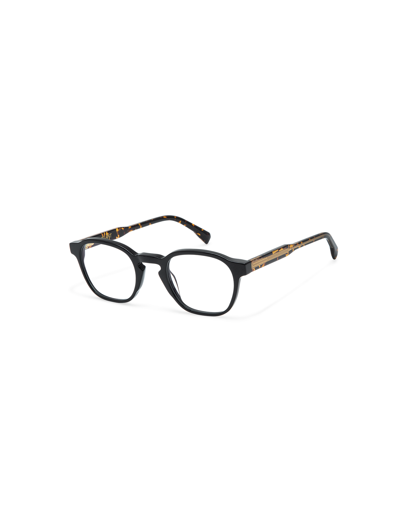 ANDO: Cuadrada Acetato Noir optical glasses by ATLANT 11229