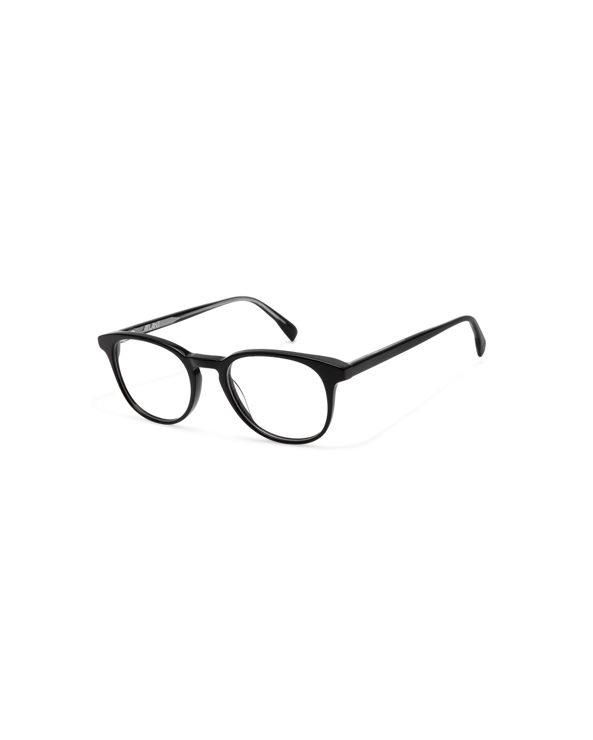 PAULO: Redondas Acetato Noir optical glasses by ATLANT 12306