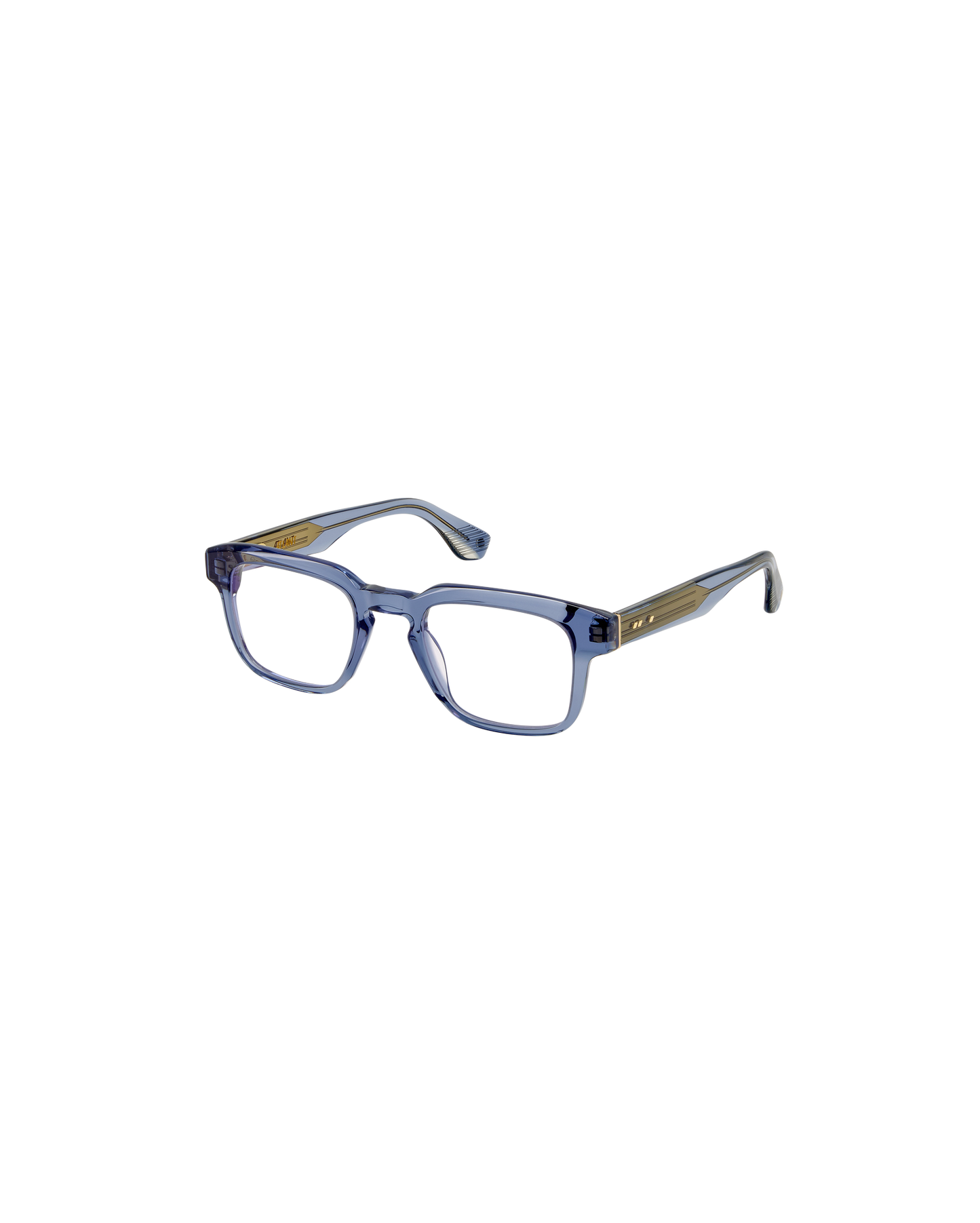 OSCAR: Cuadrada Acetato Azul optical glasses by ATLANT 9245