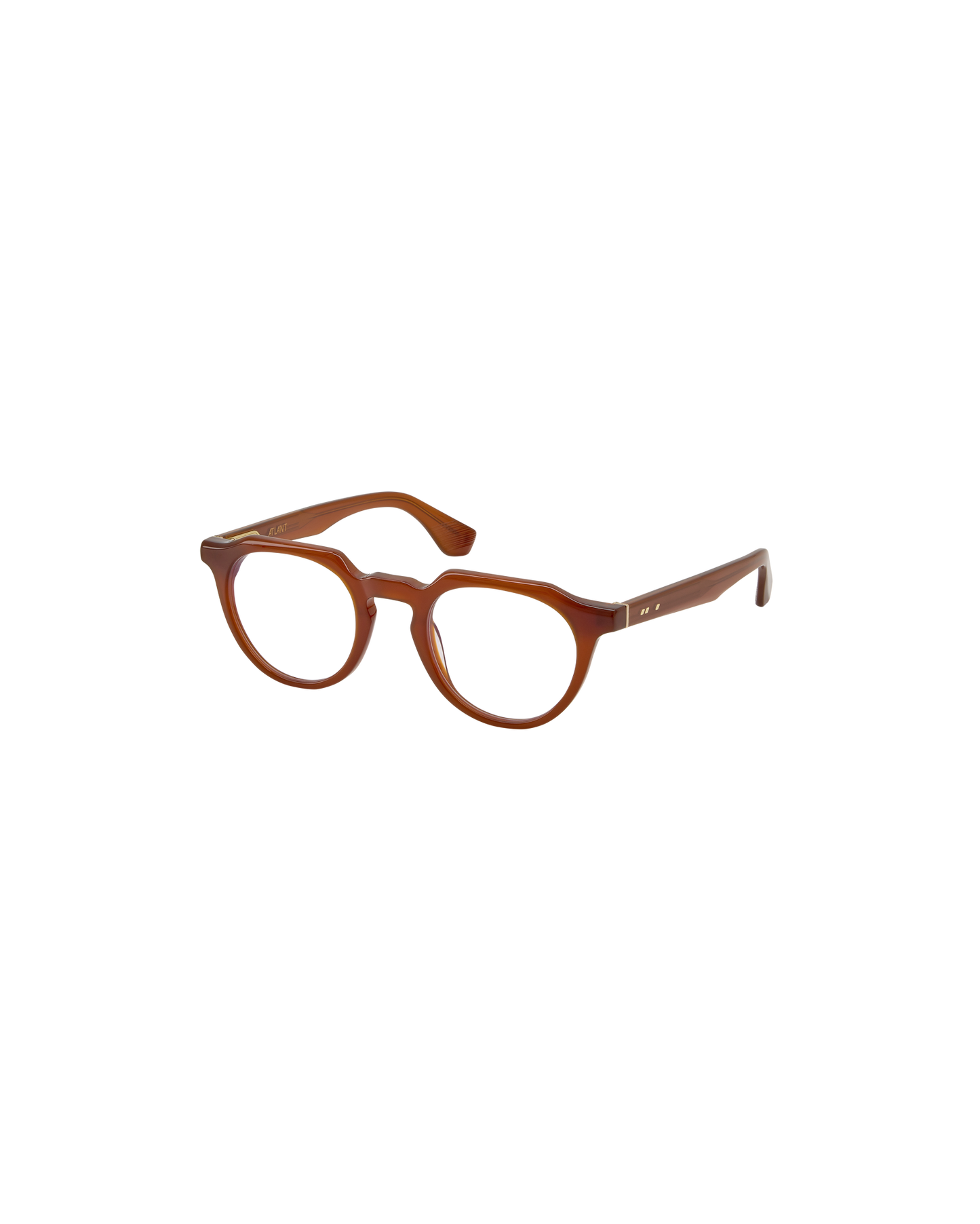 ARNE: Redondas Acetato Marrón optical glasses by ATLANT 9253