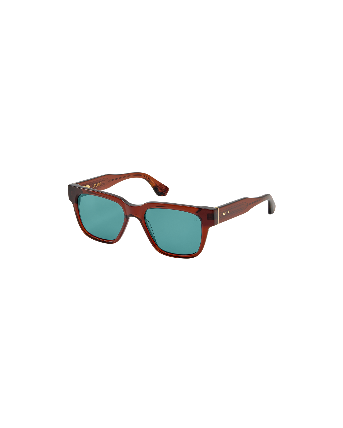 MARCEL: Cuadrada Acetato Marrón sunglasses by ATLANT 9265
