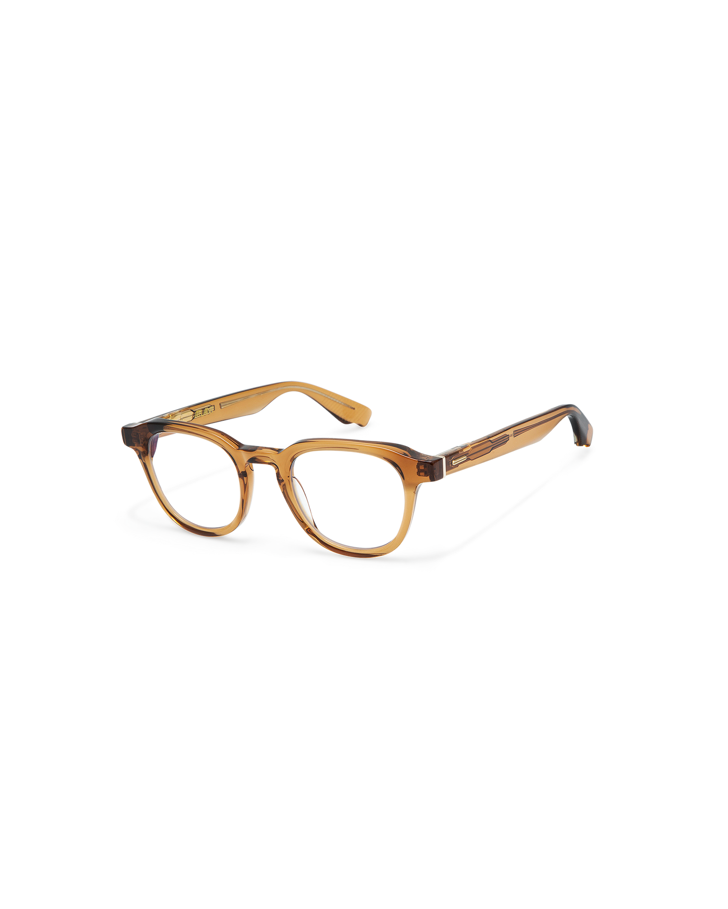MARLEN: Redondas Acetato Marrón optical glasses by ATLANT 11277