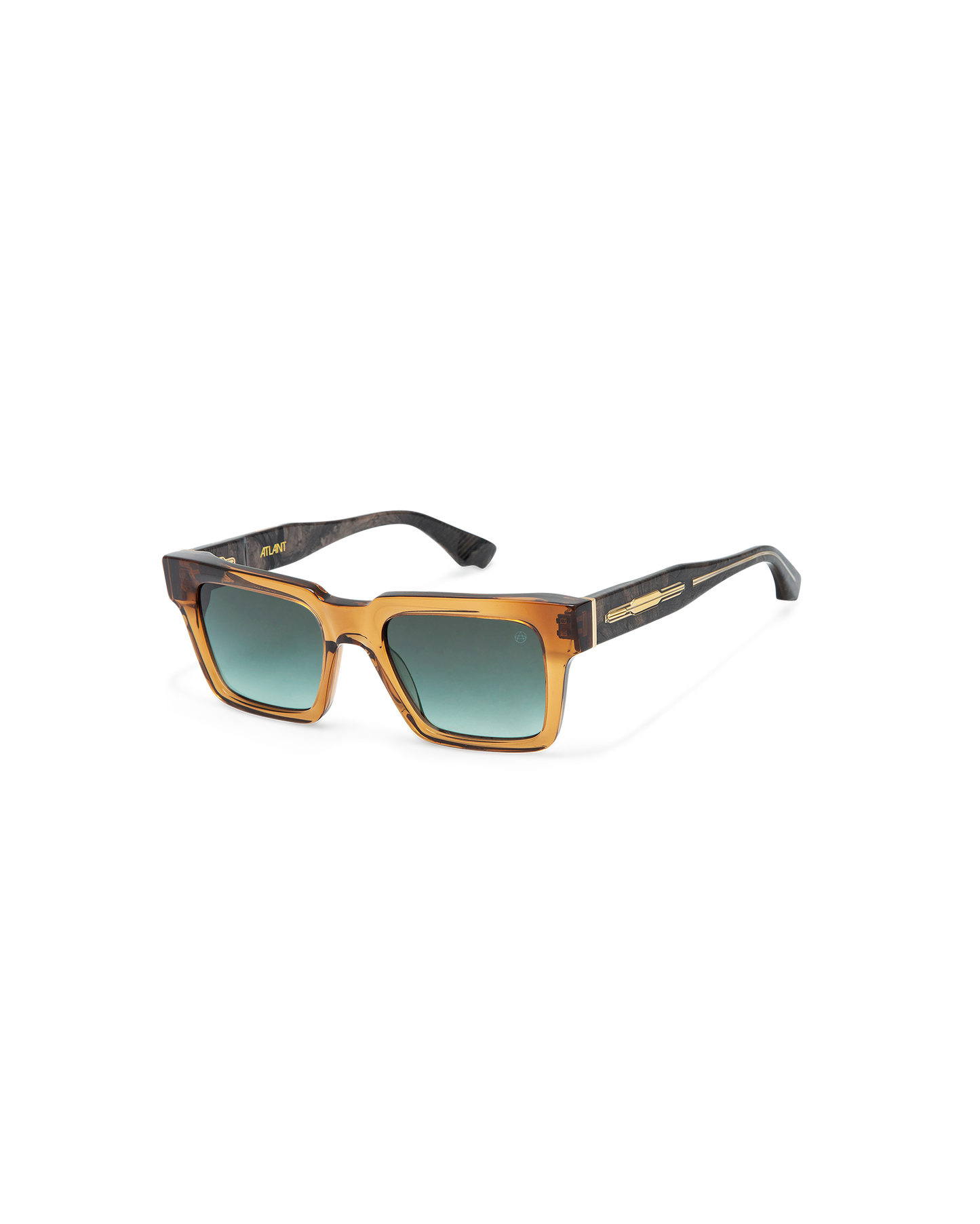 NORMAN: Rectangular Acetato Marrón sunglasses by ATLANT 11290
