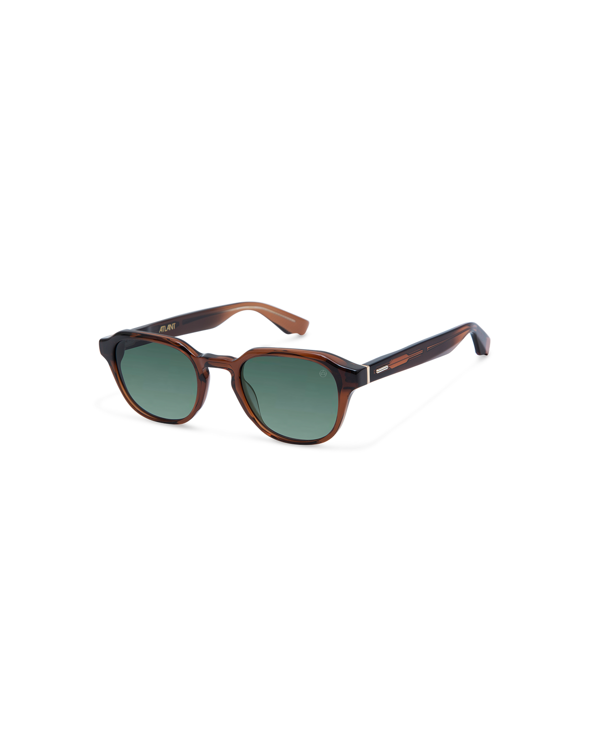PHILIP: Redondas Acetato Marrón sunglasses by ATLANT 12342
