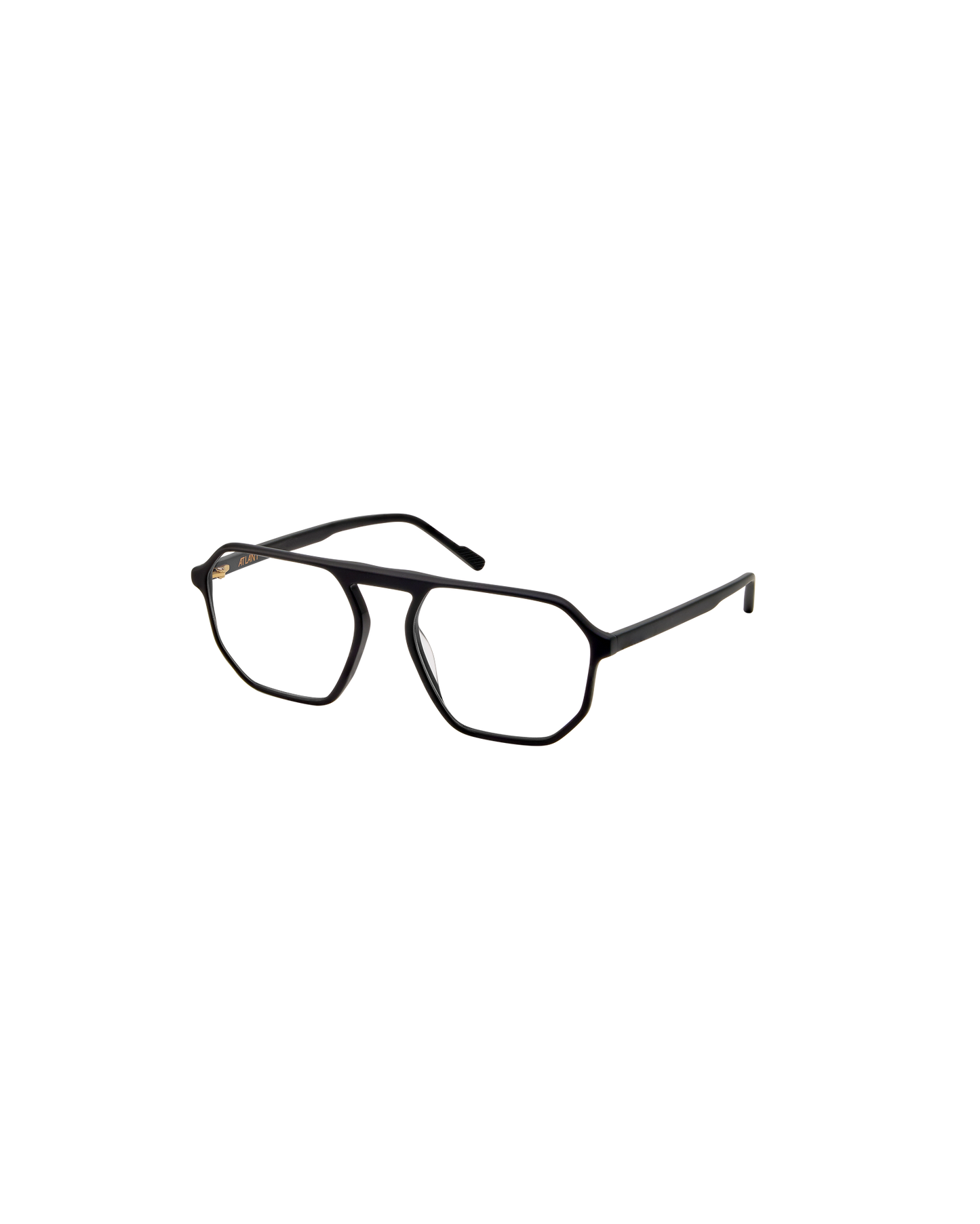 KAZUO: Aviador Acetato Noir optical glasses by ATLANT 9283