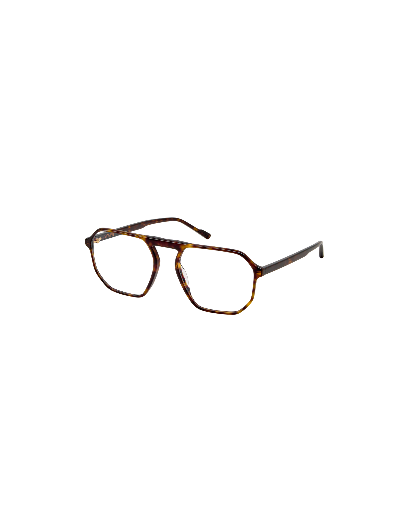 KAZUO: Aviador Acetato Havana optical glasses by ATLANT 9284