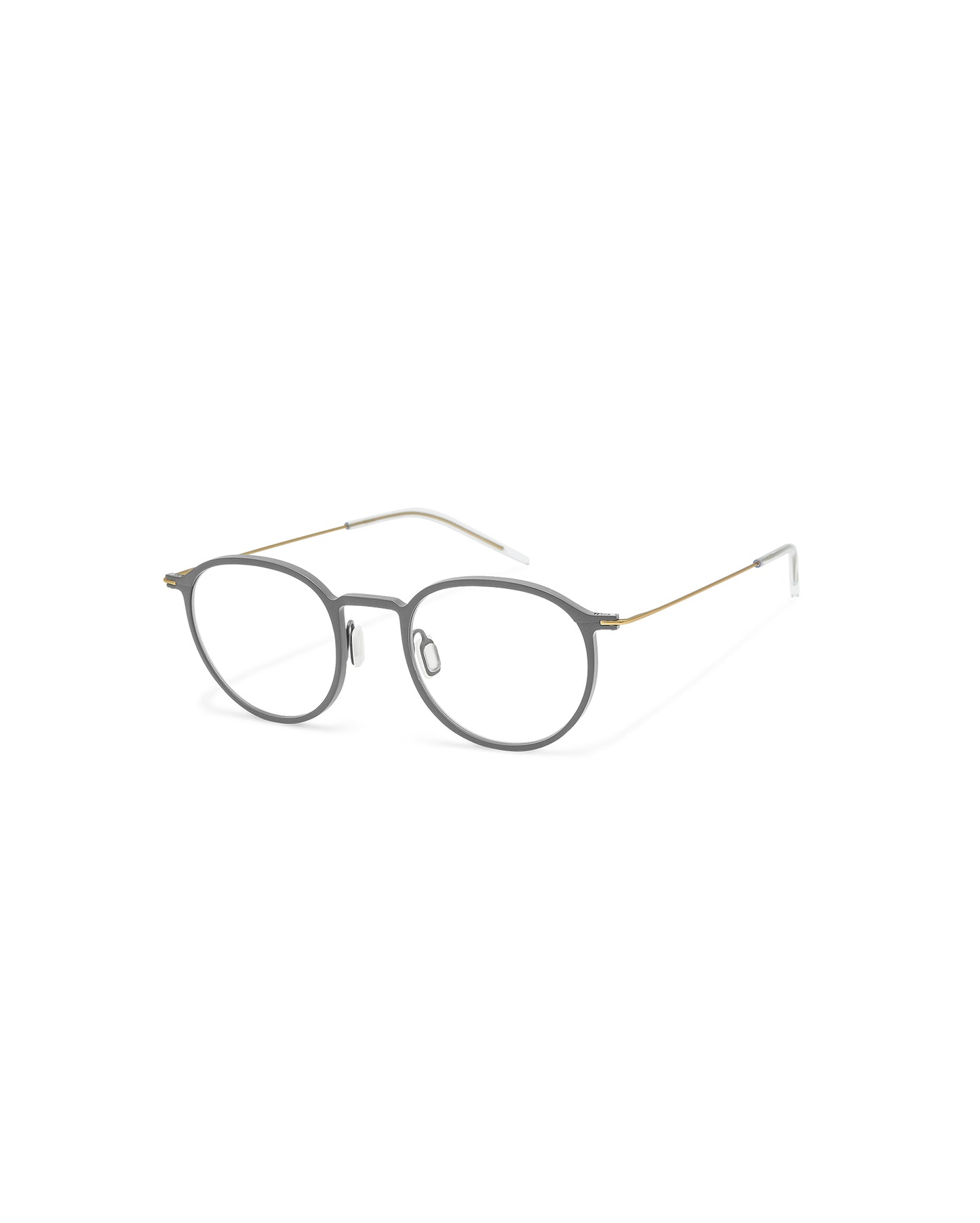 BAN: Redondas Titanio Dark Silver optical glasses by ATLANT 10008