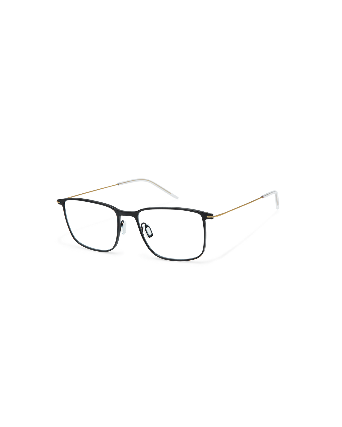 SHIRA: Rectangular Titanio Noir optical glasses by ATLANT 11319