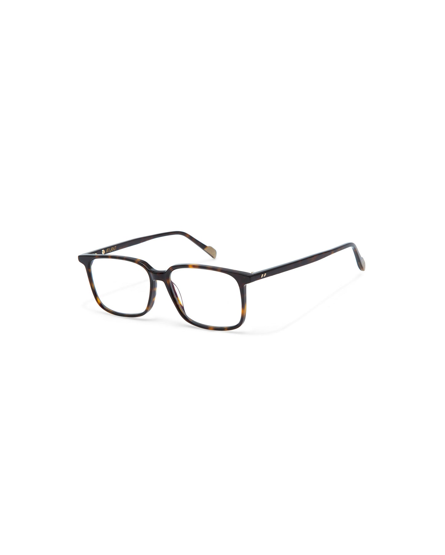 MONACO: Rectangular Acetato Havana optical glasses by ATLANT 6974