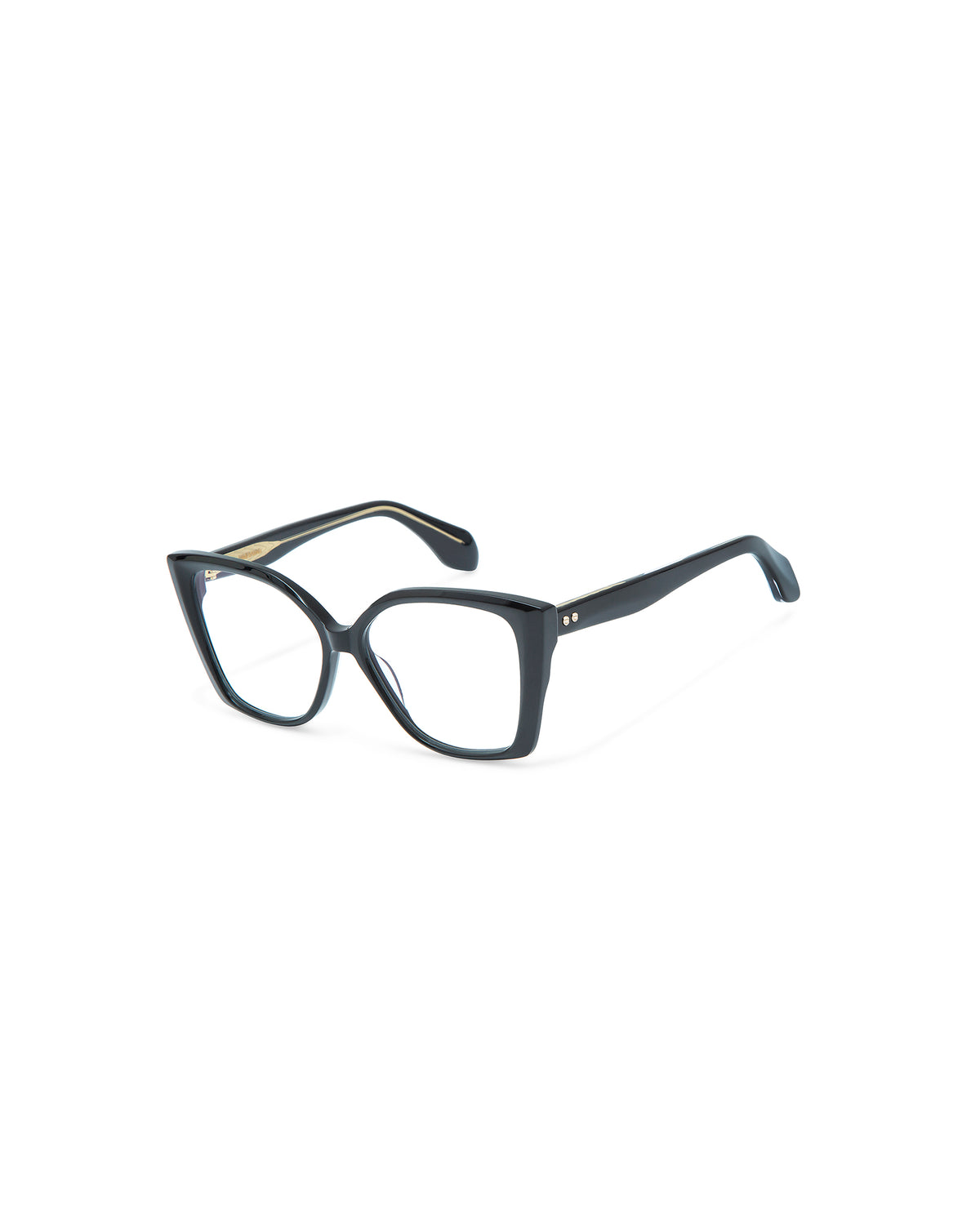 THRIVE 006: Cat Eye Acetato Noir optical glasses by GIGI STUDIOS 7428