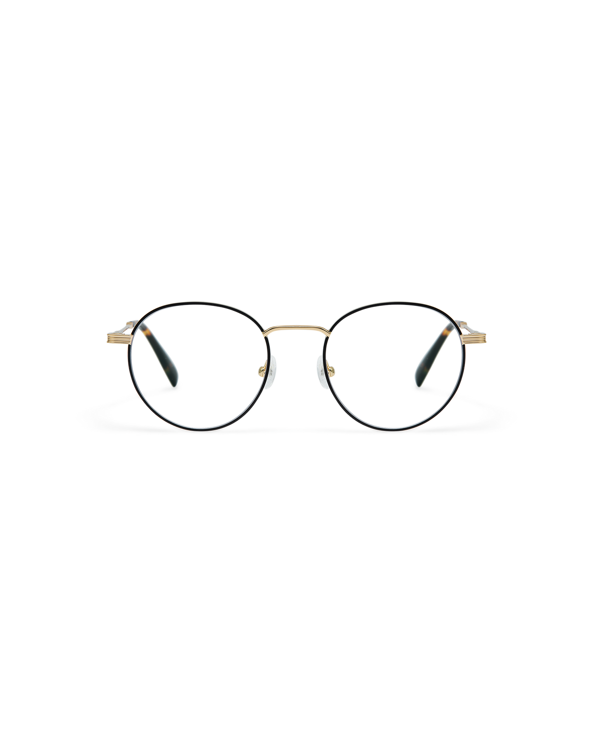QUARTZ: Redondas Metal Noir optical glasses by GIGI STUDIOS 10529