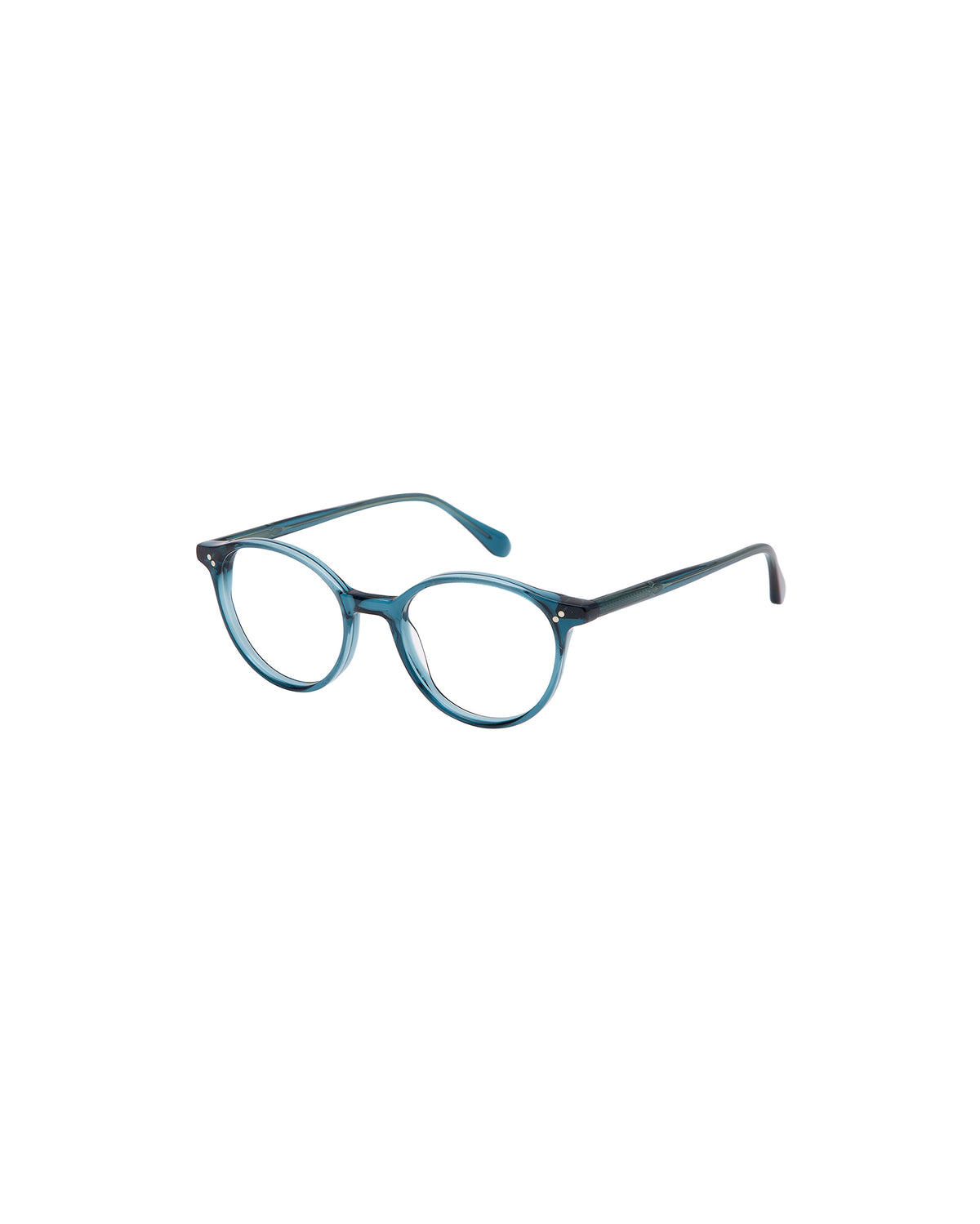 Brooks: Redondas Acetato Azul optical glasses by GIGI STUDIOS 1824