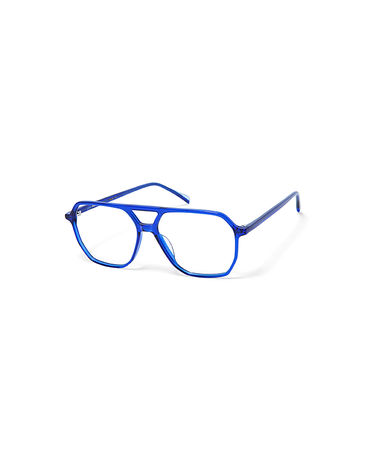 VERMONT: Aviador Acetato Azul optical glasses by GIGI STUDIOS 1528
