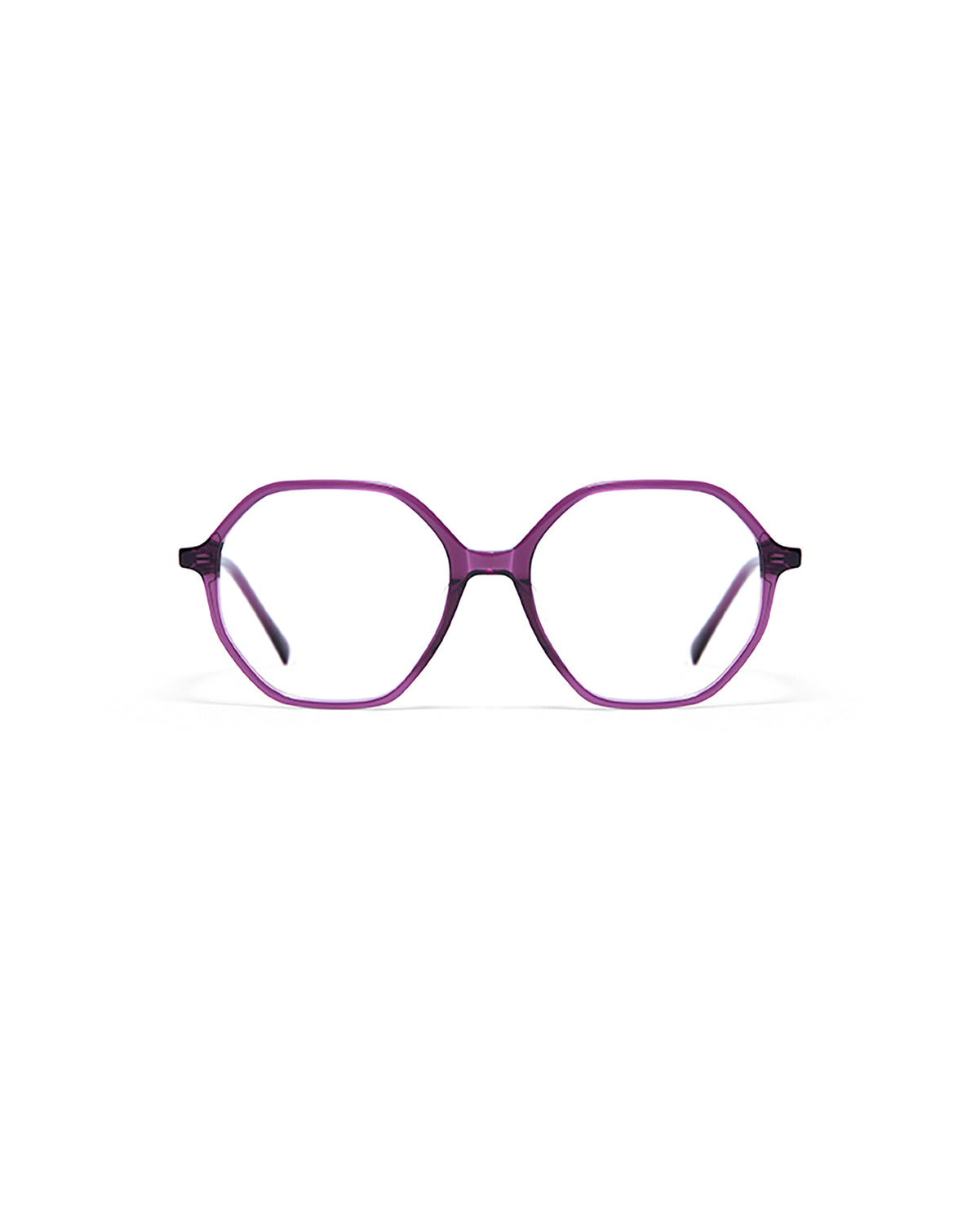 LIVIA: Geométricas Acetato Rojo optical glasses by GIGI STUDIOS 3573