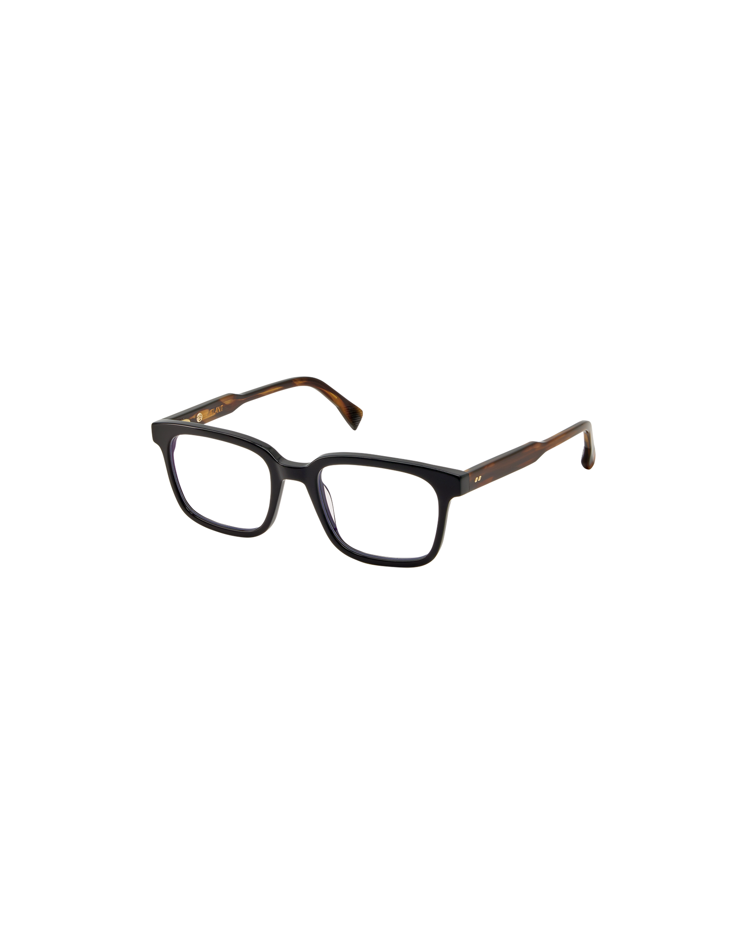 TADAO: Rectangular Acetato Noir optical glasses by ATLANT 9198