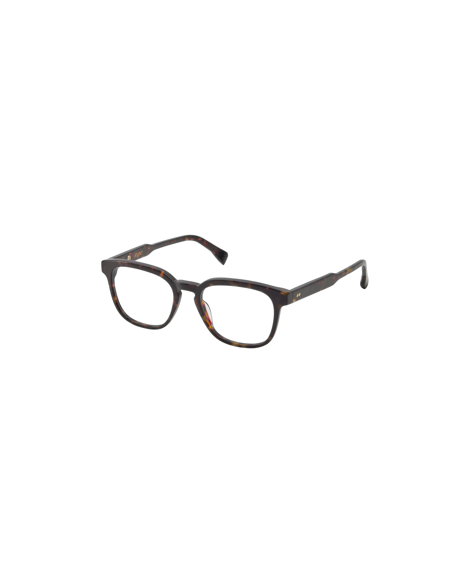 ROCHE: Cuadrada Acetato Havana optical glasses by ATLANT 9236