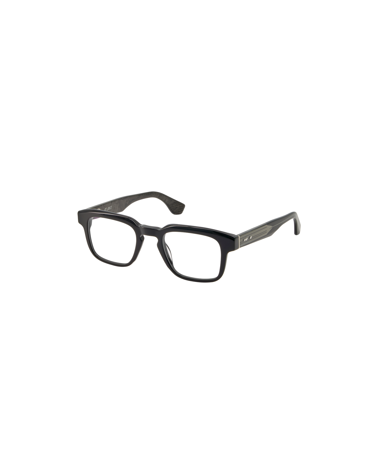 OSCAR: Cuadrada Acetato Noir optical glasses by ATLANT 9243