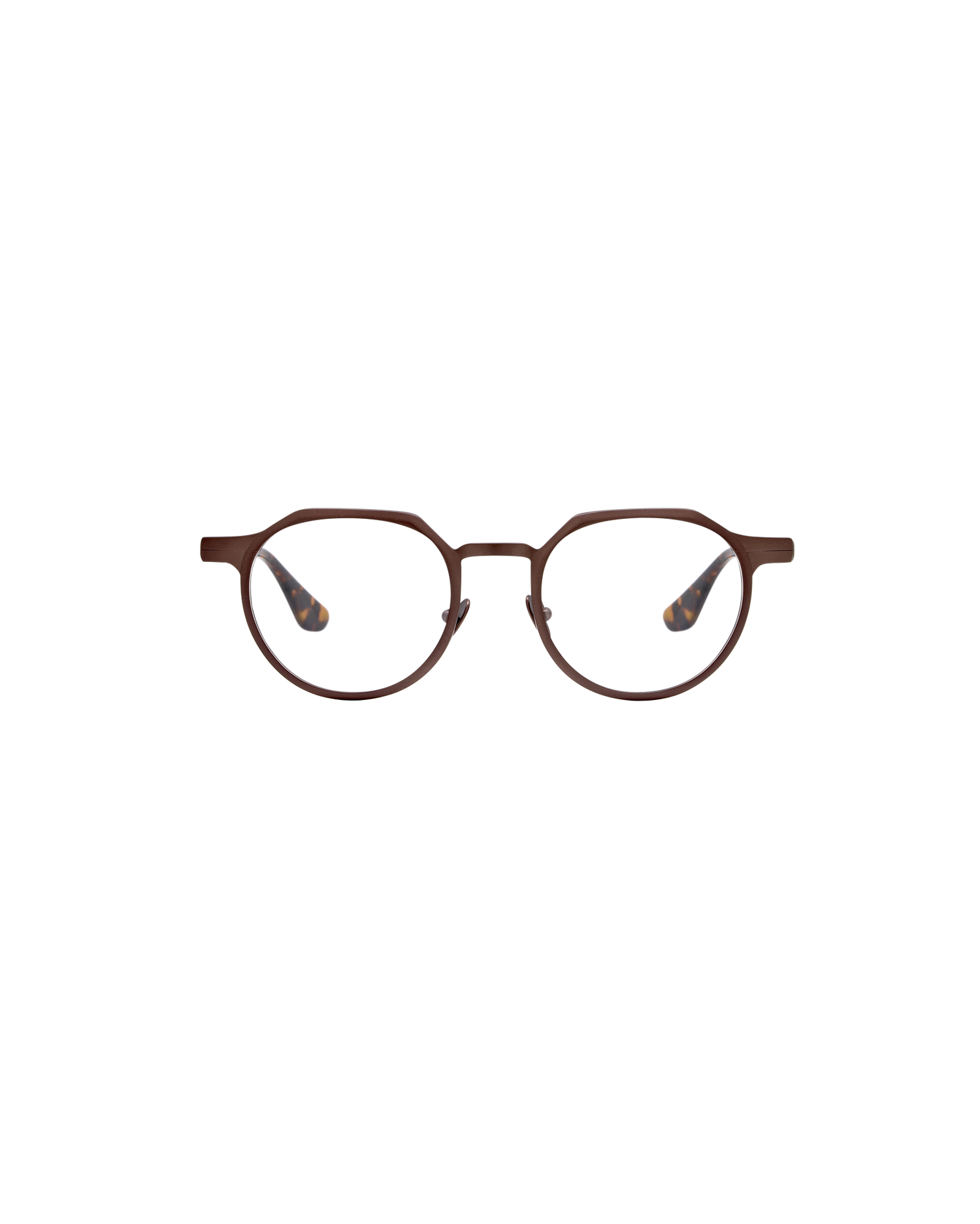 LOUIS: Redondas Titanio Marrón optical glasses by ATLANT 9943
