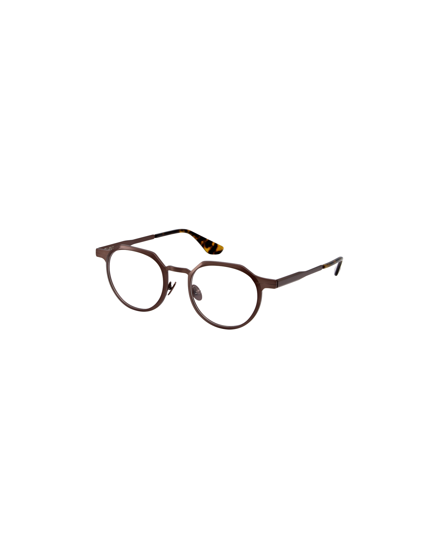 LOUIS: Redondas Titanio Marrón optical glasses by ATLANT 9991
