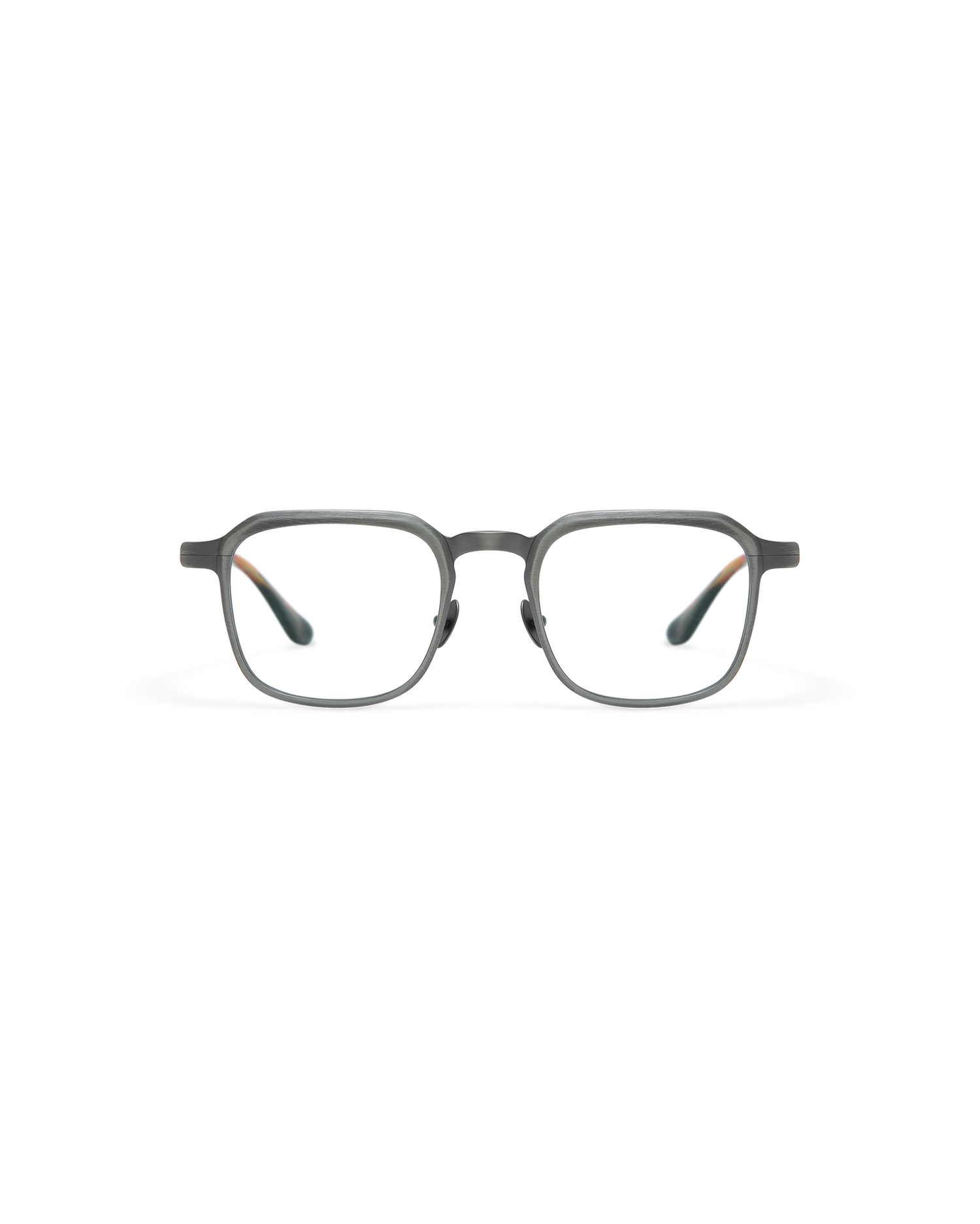 PIETRO: Cuadrada Titanio Dark Silver optical glasses by ATLANT 9946