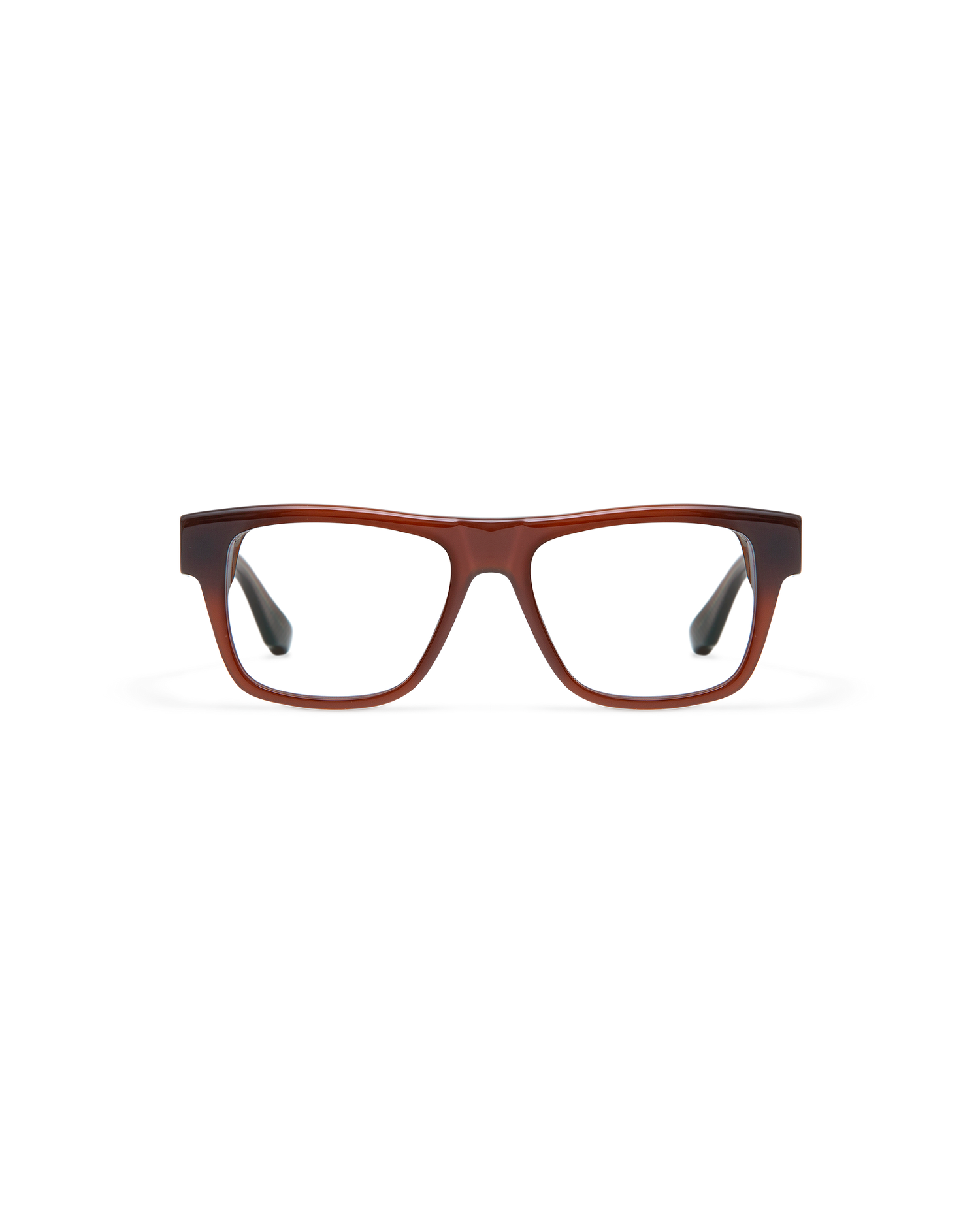 ALDOUS: Rectangular Acetato Marrón optical glasses by ATLANT 11175