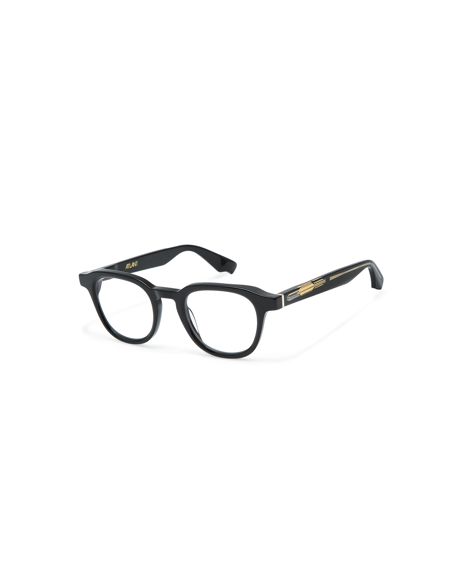 MARLEN: Redondas Acetato Noir optical glasses by ATLANT 11275
