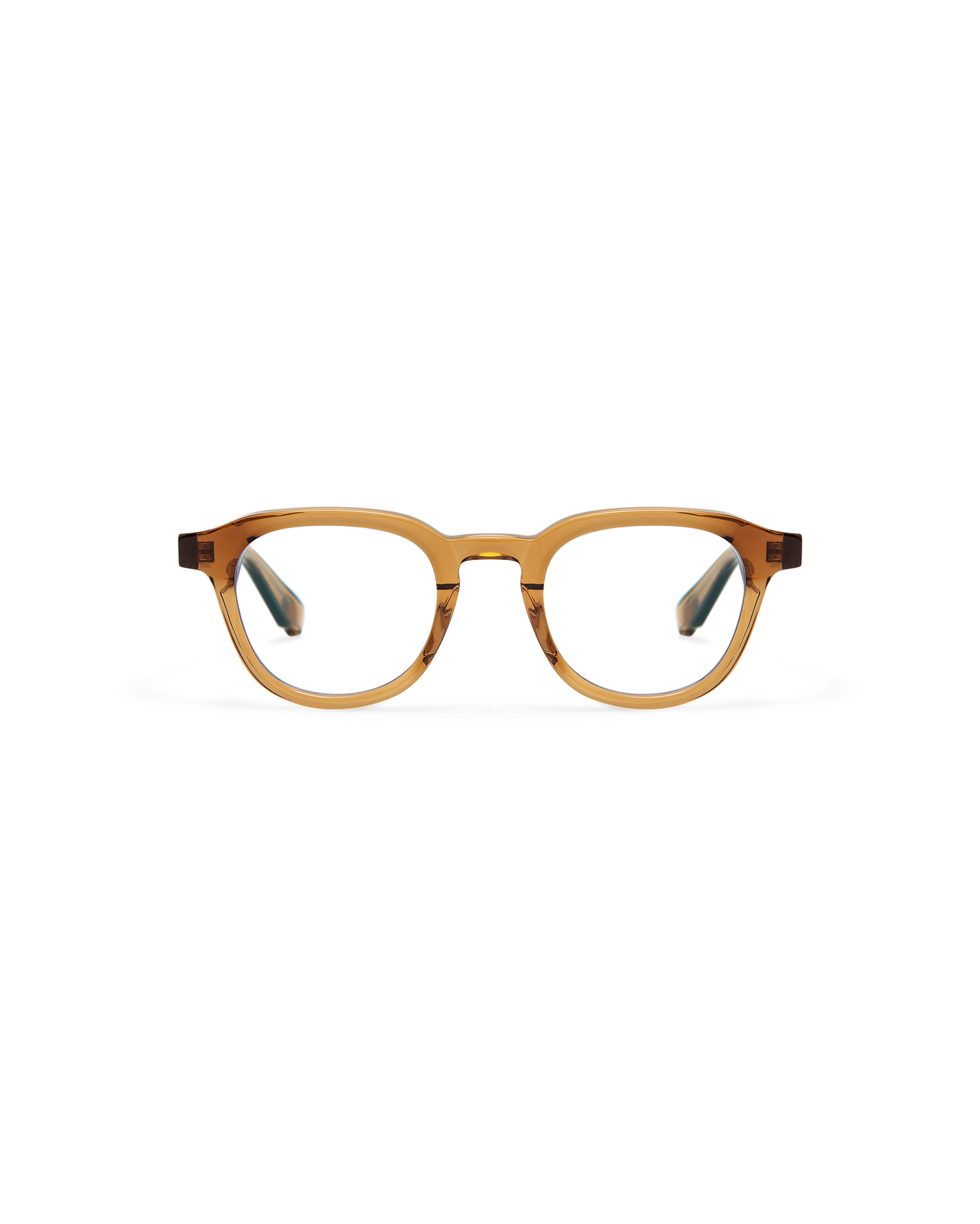 MARLEN: Redondas Acetato Marrón optical glasses by ATLANT 11183
