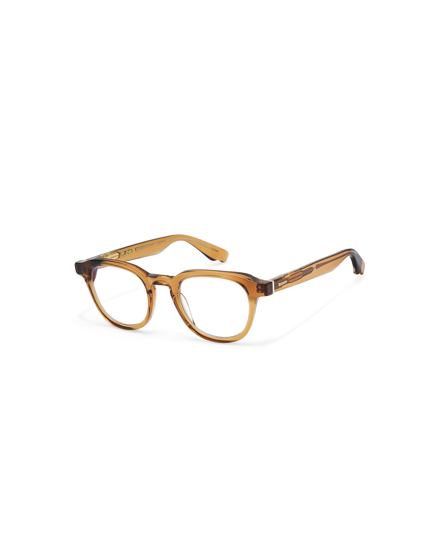 MARLEN: Redondas Acetato Marrón optical glasses by ATLANT 11277