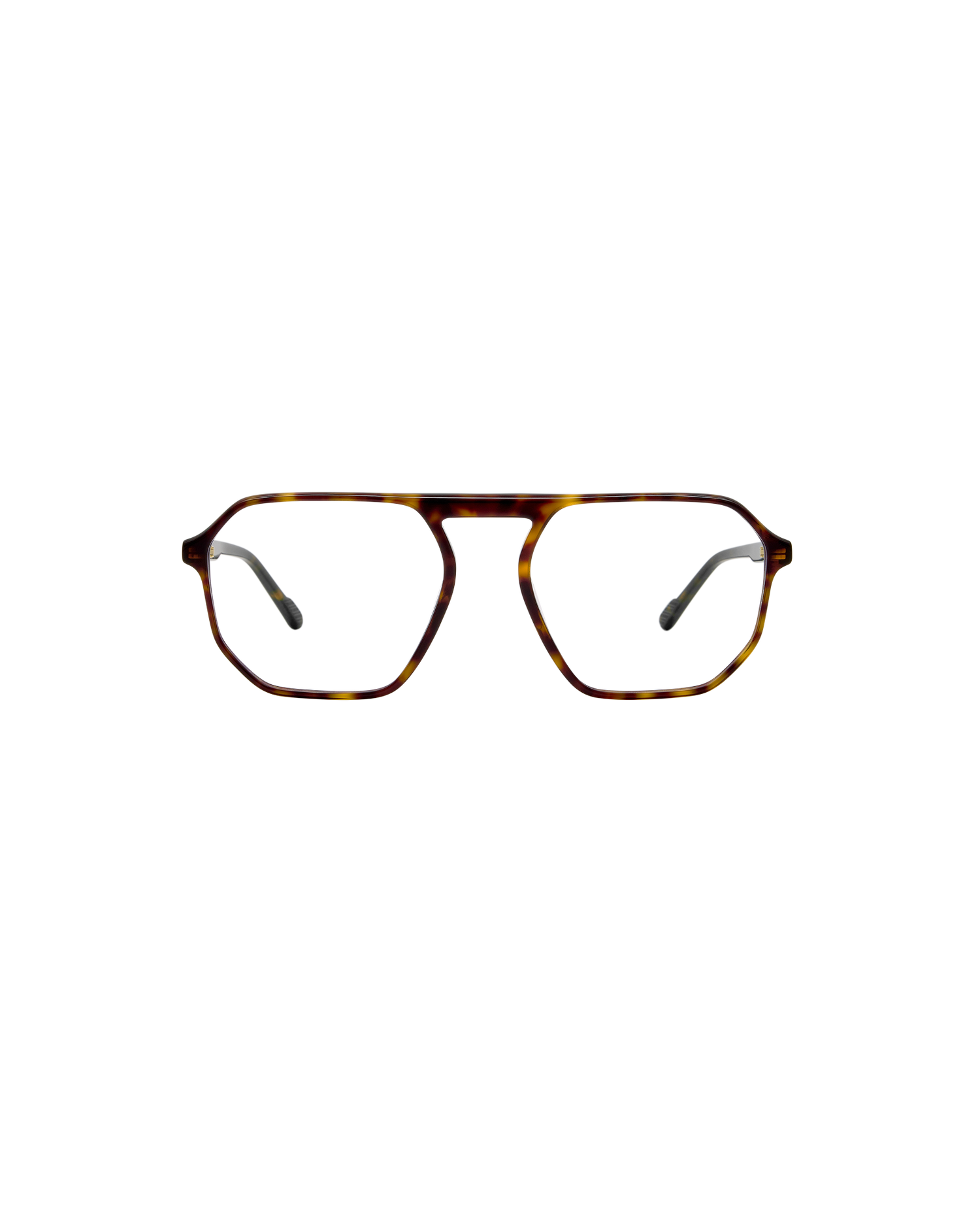 KAZUO: Aviador Acetato Havana optical glasses by ATLANT 9466