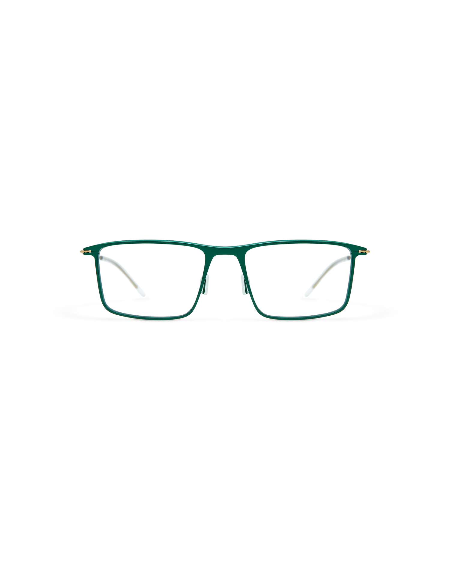 FOSTER: Rectangular Titanio Verde optical glasses by ATLANT 9952