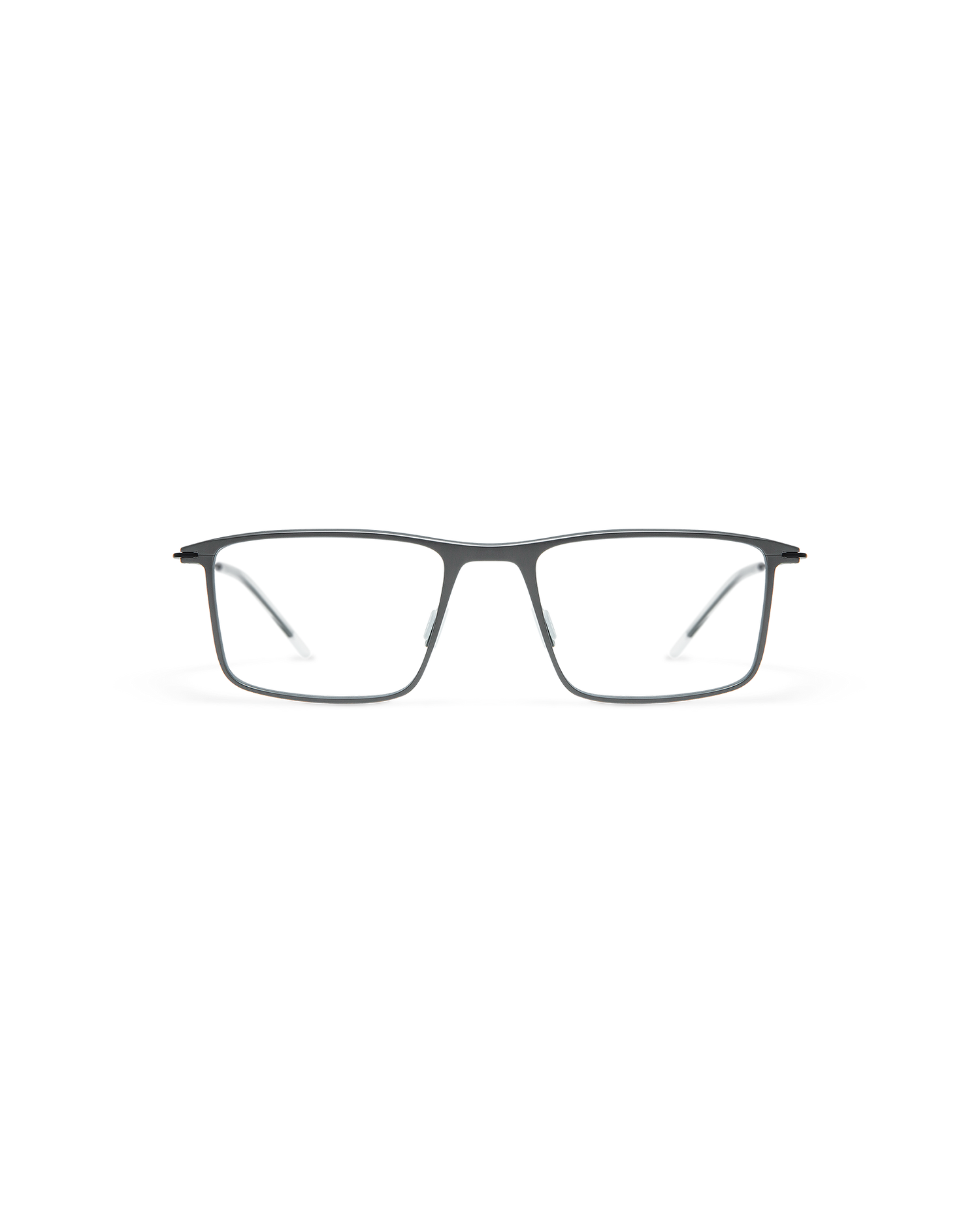FOSTER: Rectangular Titanio Dark Silver optical glasses by ATLANT 9954