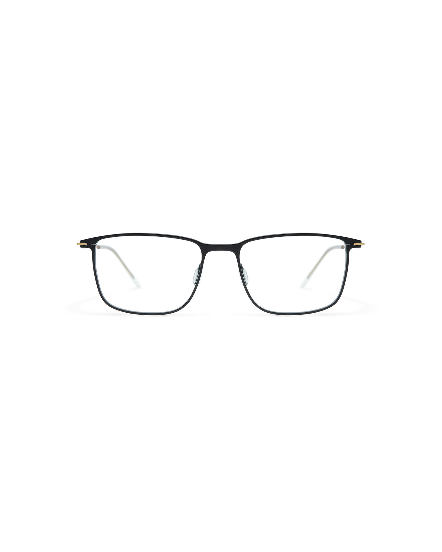 SHIRA: Rectangular Titanio Noir optical glasses by ATLANT 11225