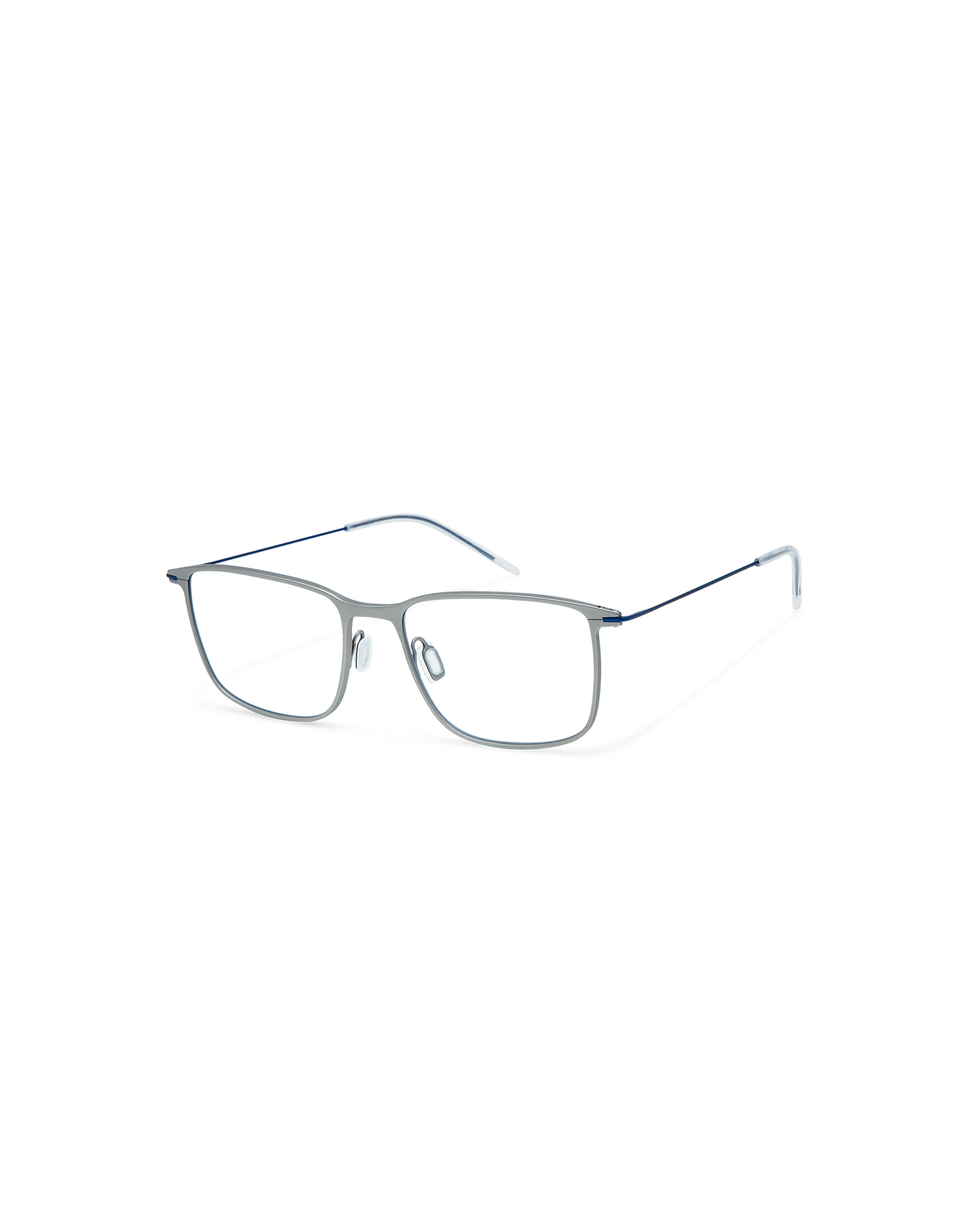 SHIRA: Rectangular Titanio Dark Silver optical glasses by ATLANT 11322