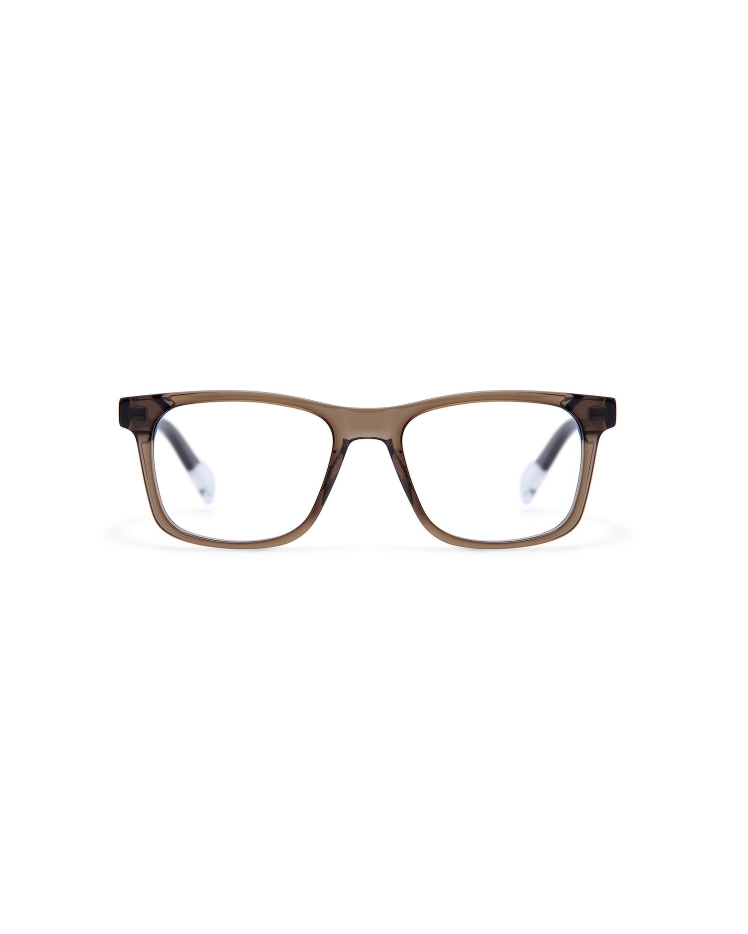 RIO: Cuadrada Acetato Marrón optical glasses by ATLANT 7035