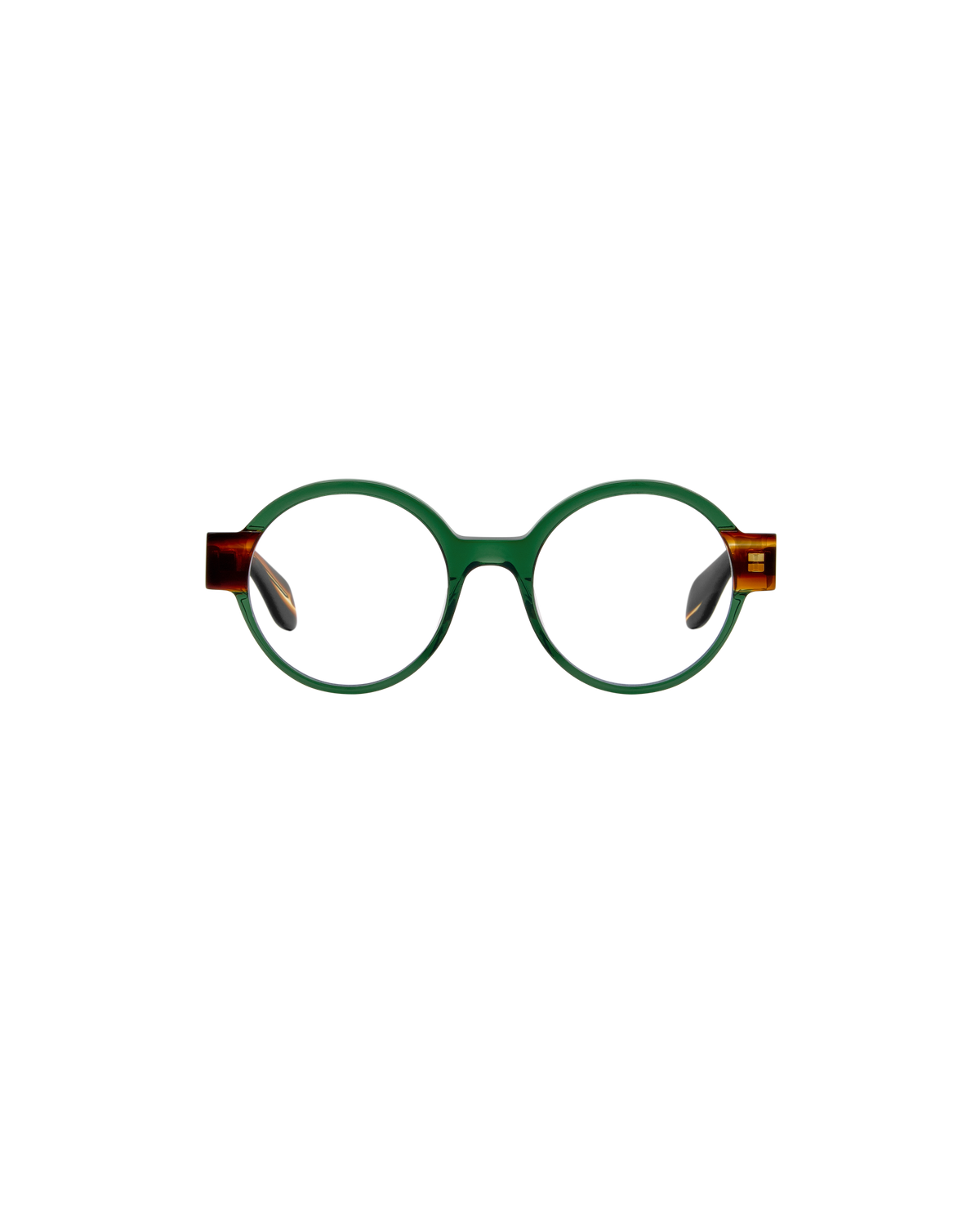 CELENE: Redondas Acetato Verde optical glasses by GIGI STUDIOS 8343