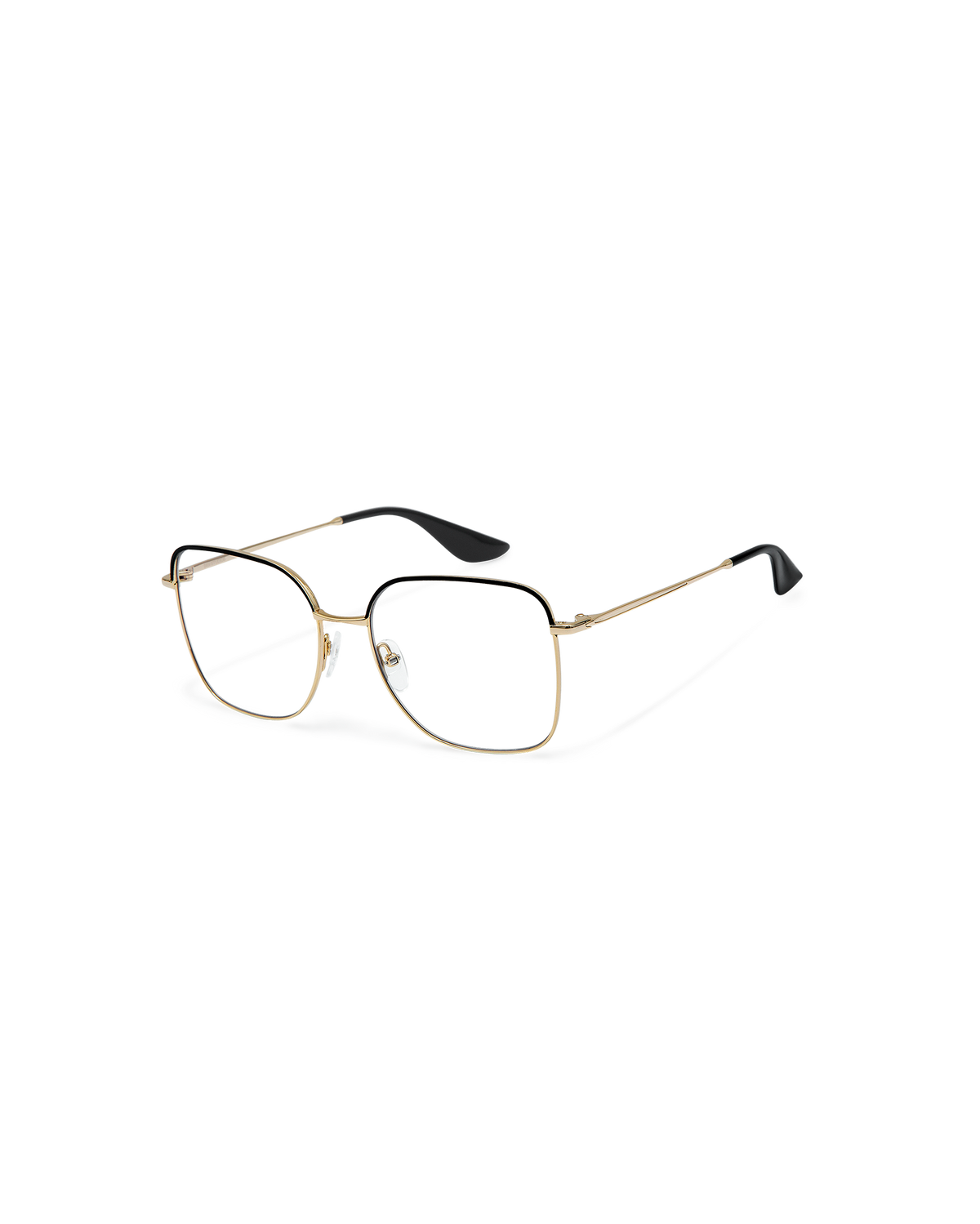 ALVIA: Cuadrada Metal Noir optical glasses by GIGI STUDIOS 10654