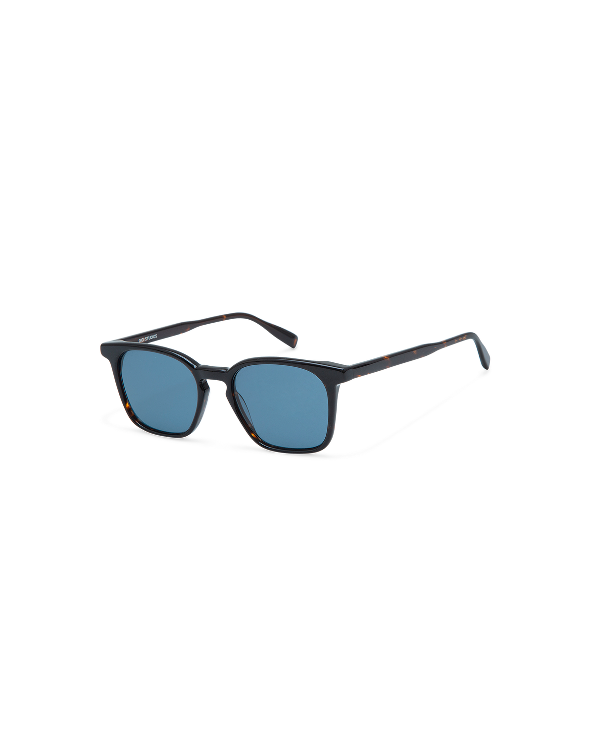 ELIO: Cuadrada Acetato Havana sunglasses by GIGI STUDIOS 10724